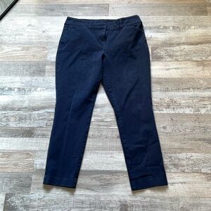 Loft Sutton Skinny Ankle Curvy Pants